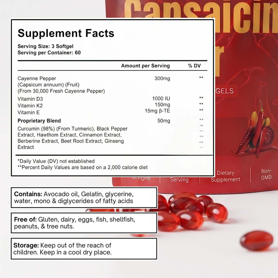 Aurivita Capsaicin Power