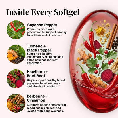 Aurivita Capsaicin Power - Cayenne Pepper Softgels