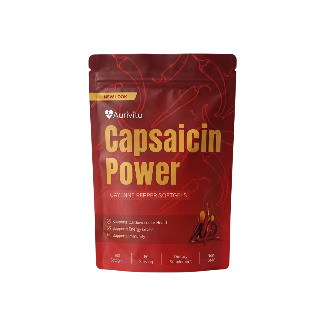 Aurivita Capsaicin Power - Cayennepfeffer-Weichkapseln