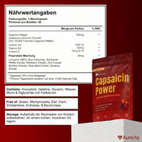 Aurivita Capsaicin Power - Cayennepfeffer-Weichkapseln