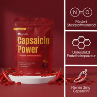 Aurivita Capsaicin Power - Cayennepfeffer-Weichkapseln