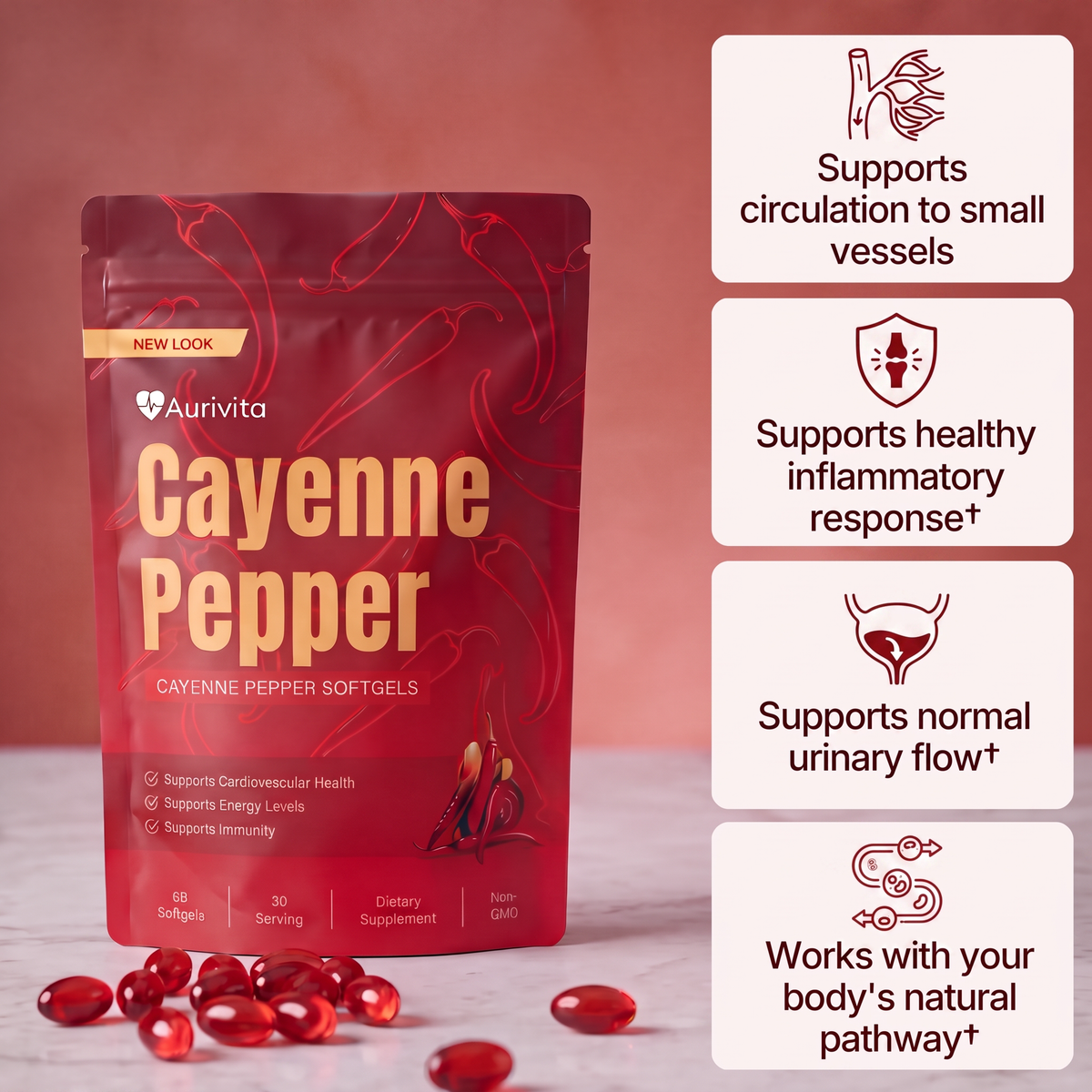 Aurivita Cayenne Pepper